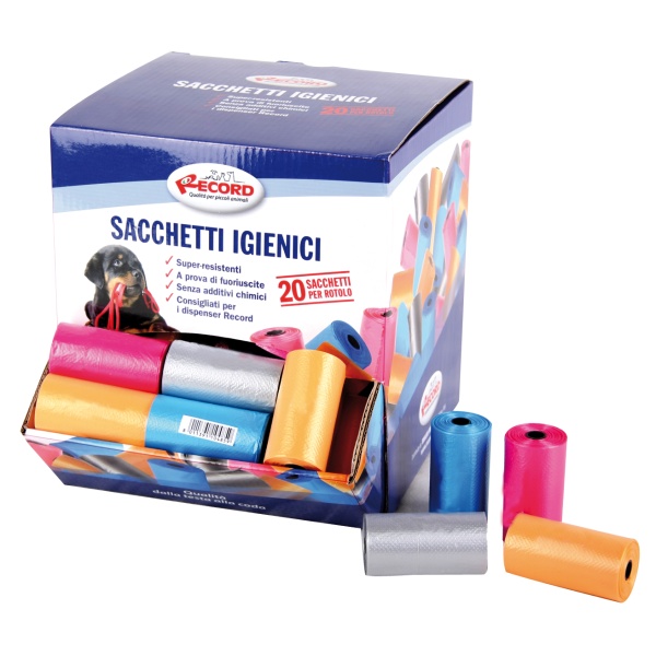 1048.05 Κουτί με 80 ρολά-σακούλες κοπράνων.