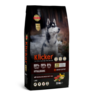 KLICKER MEDIUM LARGE PUPPY 25KG
