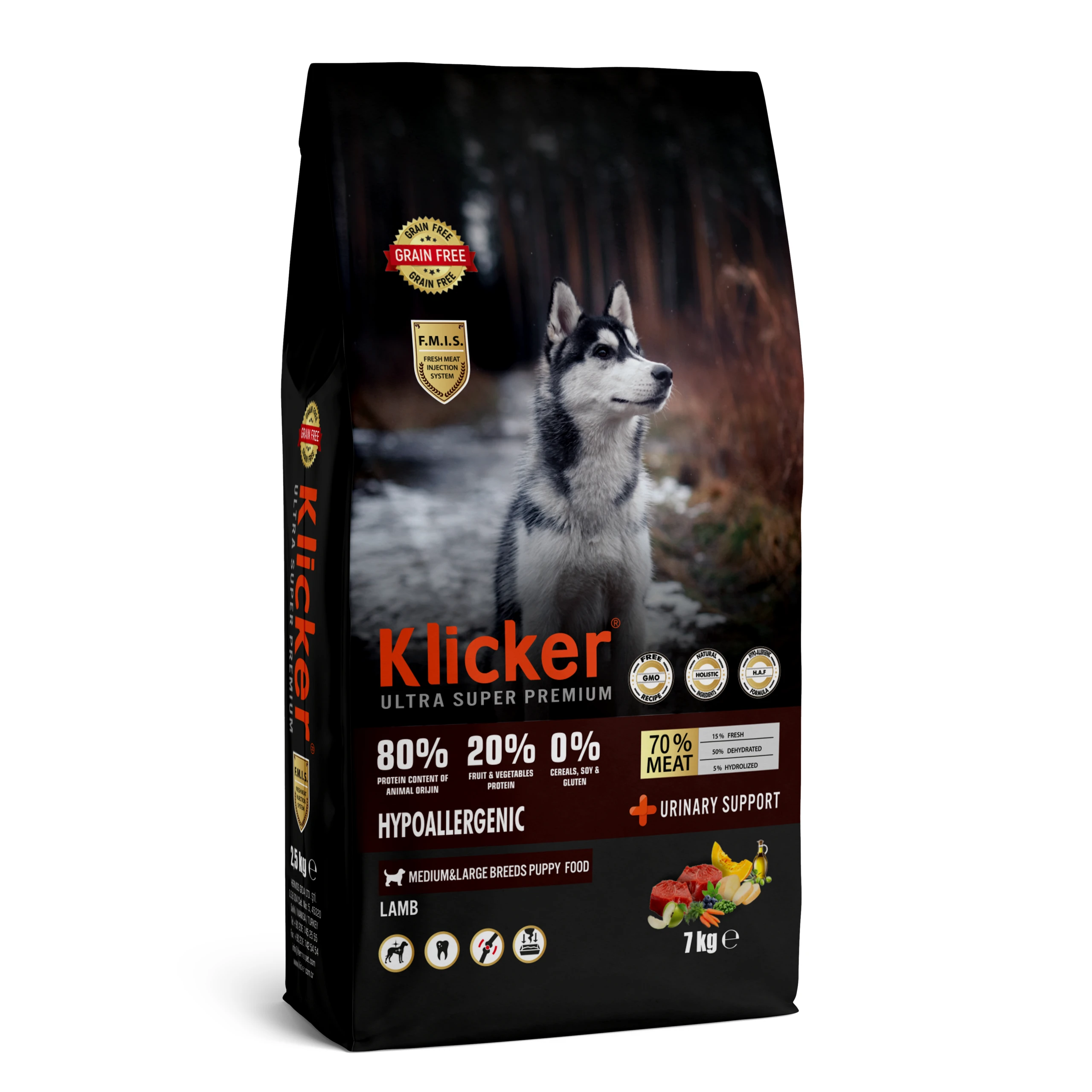 KLICKER MEDIUM LARGE PUPPY 7KG KLICKER MEDIUM LARGE PUPPY 7KG